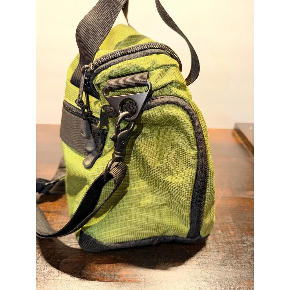 L.L. Bean‎ Green LAB Duffel Crossbody Bag Travel Gym Weekender Carry On